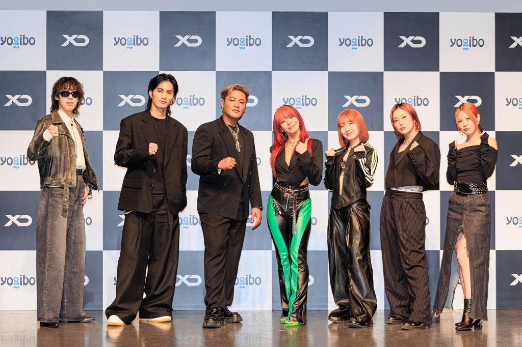 「XD World Music Festival presented by Yogibo」発表会より