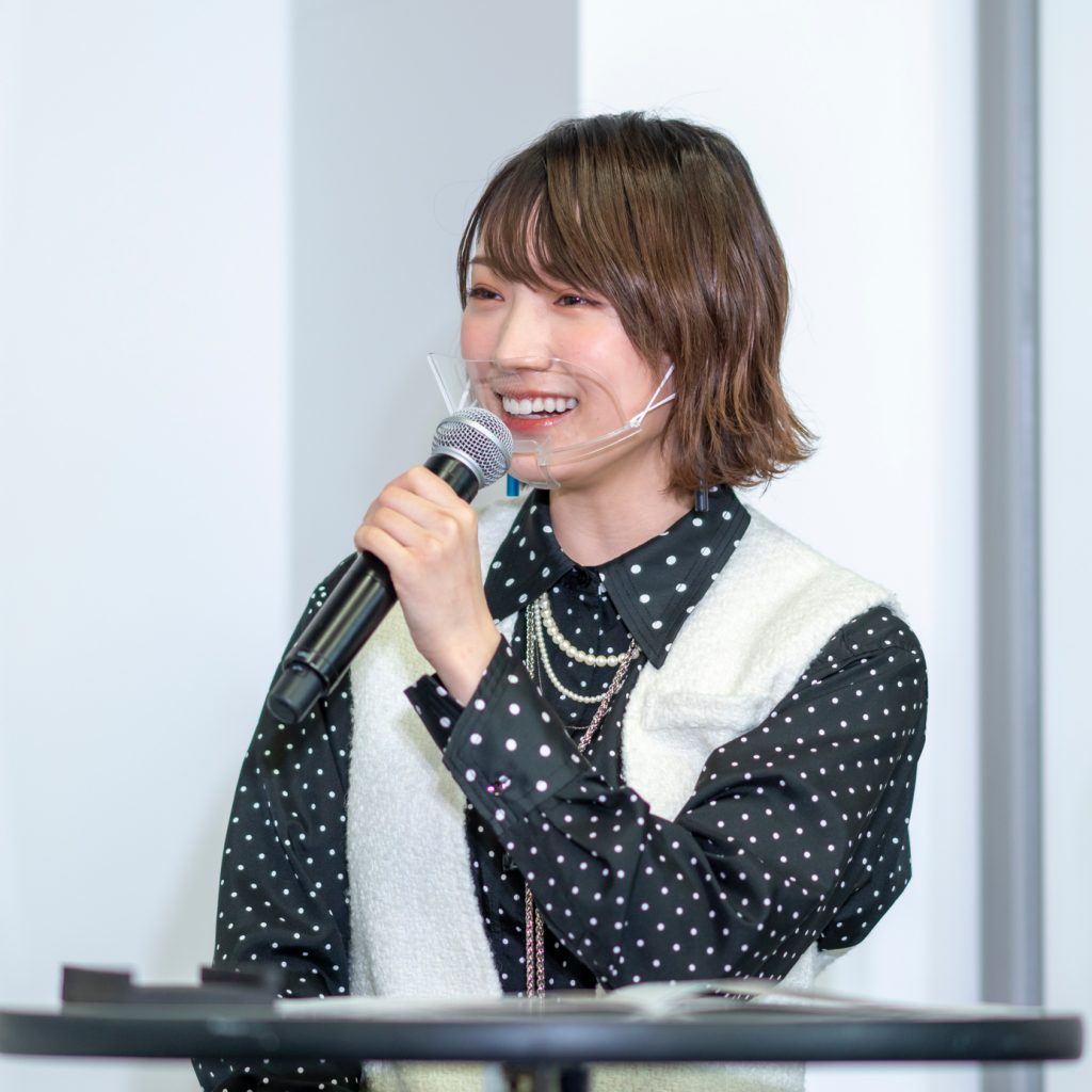 奈良県冬季誘客イベント「大立山まつり」PRトークショーに出席した太田夢莉