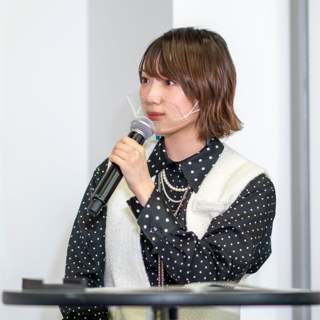 奈良県冬季誘客イベント「大立山まつり」PRトークショーに出席した太田夢莉