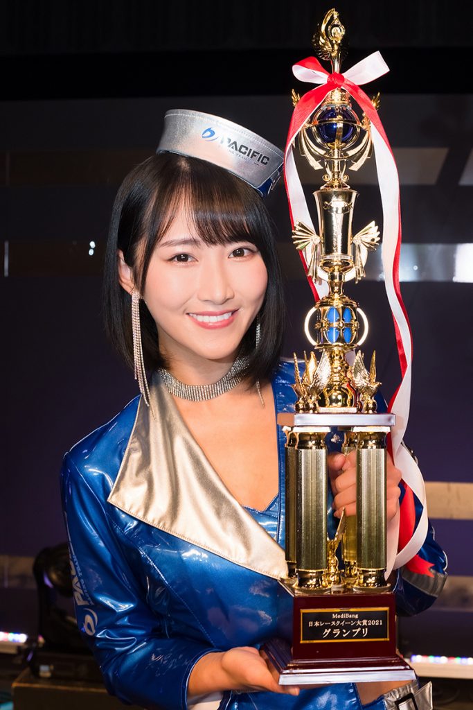 MediBang日本レースクイーン大賞2021グランプリに輝いた川瀬もえ
