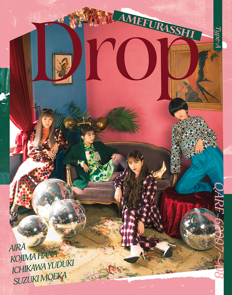 AMEFURASSHI 2ndアルバム「Drop」Type-Aジャケット