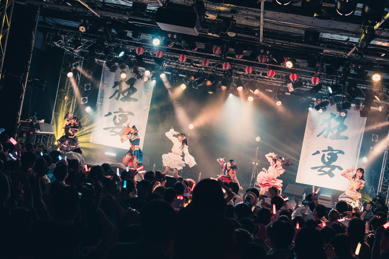 UtaGe!が東京・新宿BLAZEで3rdワンマンライブ「狂宴」を開催