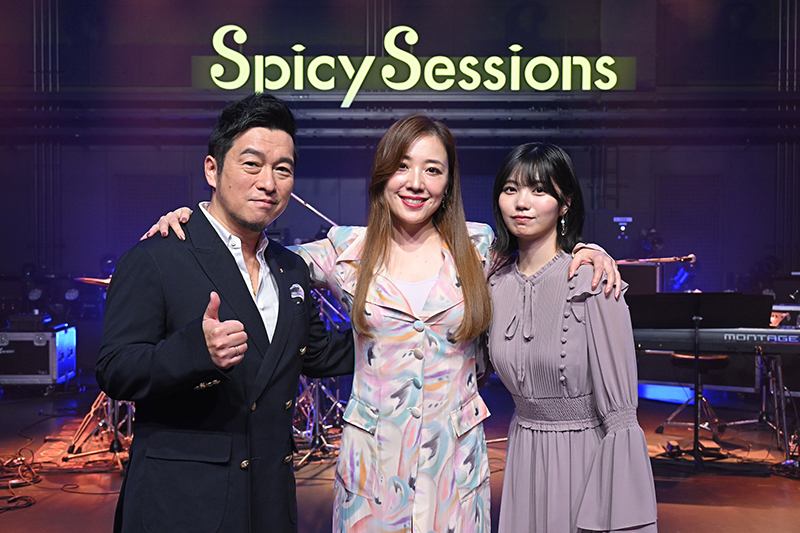 新音楽番組「Spicy Sessions」より黒沢薫、平原綾香、中西アルノ