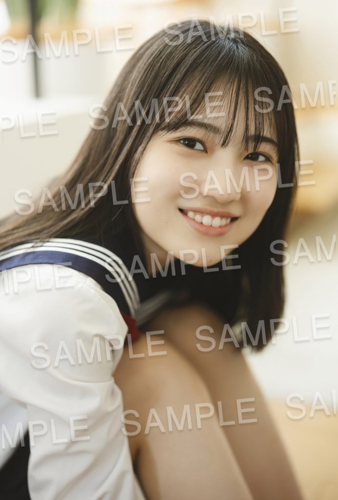 櫻坂46・的野美青「BUBKA6月号」HMV＆BOOKS online特典ポストカード